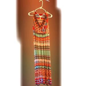 Chico's Tribal Aztec Maxi Dress